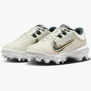 Nike Womens Hyper Diamond 4 Pro Softball Cleats DC8990-006 Green White Size 7
